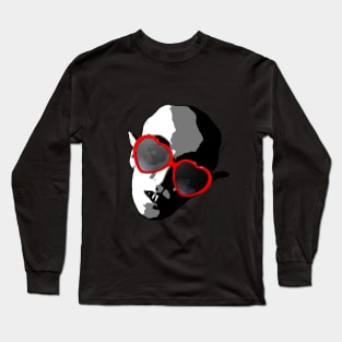 Heart Sunglasses Long Sleeve T-Shirt